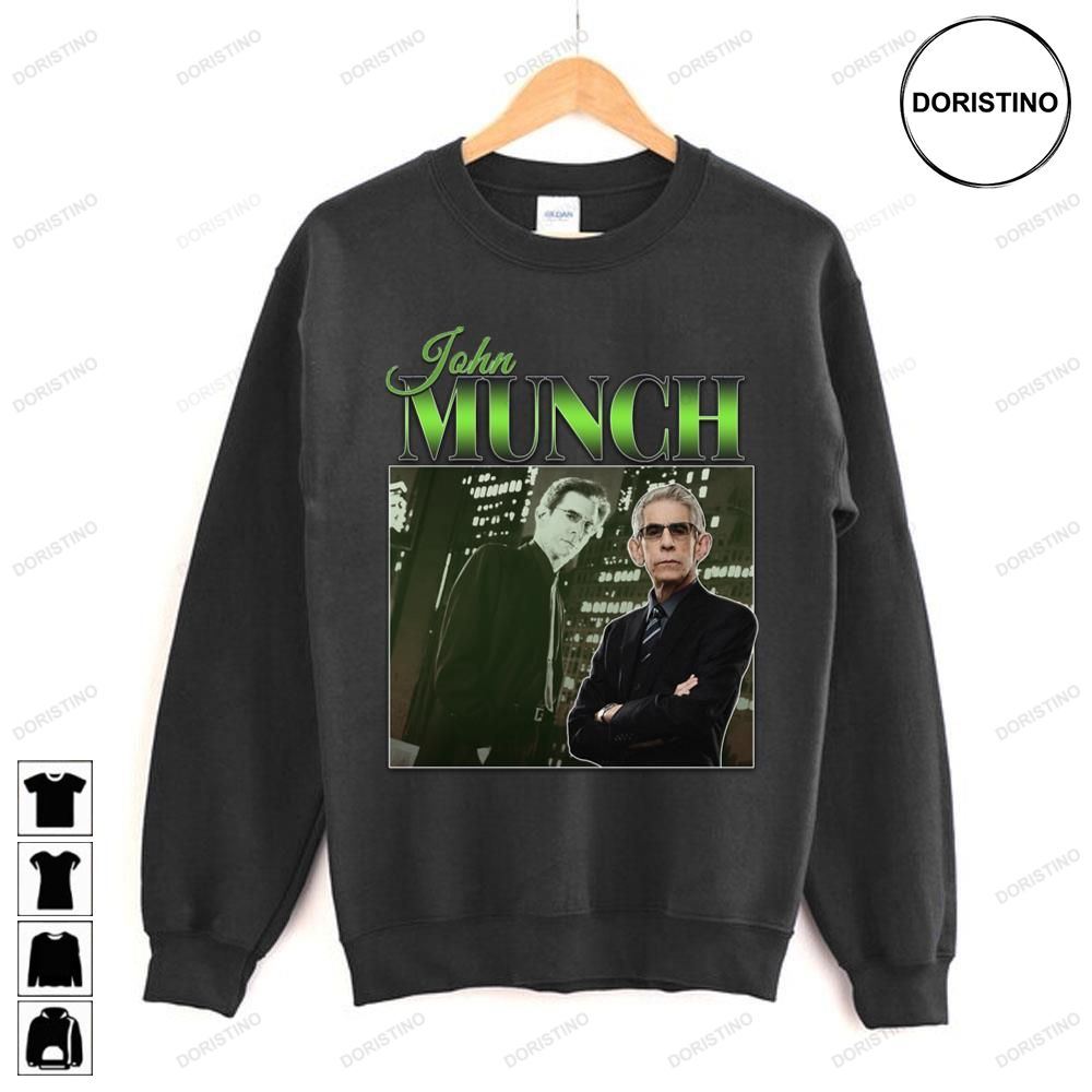 John Munch 90s Inspivintage Homage Limited Edition T-shirts